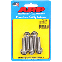 ARP 5-Pack Bolt Kit 12-Point Head S/S 3/8" UNF x 1.250" UHL 3/8" Socket Head ARP7131250 ARP 713-1250