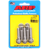 ARP 5-Pack Bolt Kit 12-Point Head S/S 3/8" UNF x 1.500" UHL 3/8" Socket Head ARP7131500 ARP 713-1500