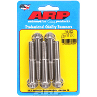 ARP 5-Pack Bolt Kit 12-Point Head S/S 3/8" UNF x 2.500" UHL 3/8" Socket Head ARP7132500 ARP 713-2500