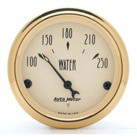 Auto Meter Golden Oldies Series Water Temperature Gauge 2-1/16" 100-250°F AU1538