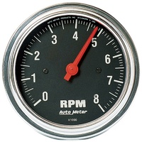 Auto Meter Traditional Chrome Tachometer 3-3/8" In-Dash 0-8,000 rpm AU2499