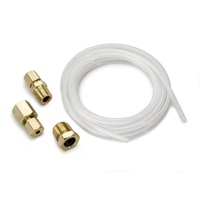 Auto Meter Tubing and Line Kit 1/8" Nylon Tube with Fittings AU3223