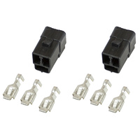 Auto Meter Gauge Connectors3 Terminal Suit SSE Gauges (2-Pack) AU3298