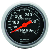 Auto Meter Sport-Comp Series Transmission Temperature Gauge 2-1/16" 140-280°F