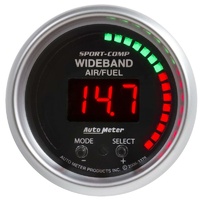 Auto Meter Sport-Comp Air/Fuel Ratio Pro Gauge 2-1/16" Wideband AFR LAMBDA