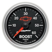 Auto Meter gauge 2-1/16" Mechanical Boost 0-60PSI AU3605-00406