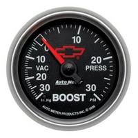 Auto Meter gauge 2-1/16" Elect. Boost/Vacuum 30PSI AU3659-00406