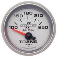 Auto Meter Ultra-Lite II Series Transmission Temperature Gauge 2-1/16" 100-250°F