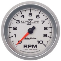 Auto Meter Ultra-Lite II Series Tachometer 3-3/8" In-Dash 0-10,000 rpm AU4997