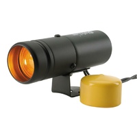 Auto Meter Shift-Lite Black amber lens and yellow boot AU5334