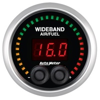 Auto Meter Elite Series Air/Fuel Ratio Gauge2-1/16" Warning Function Wideband