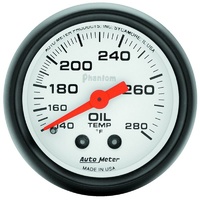 Auto Meter gauge Phantom 2-1/16" Oil Temperature AU5741