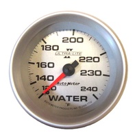 Auto Meter Ultra-Lite II Water Temperature Gauge 2-5/8" Mechanical 120-240°F