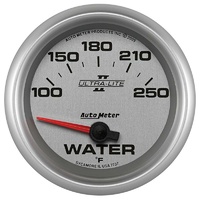 Auto Meter Ultra-Lite II Water Temperature Gauge 2-5/8" Electric 100-250°F