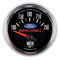 Auto Meter for Ford Racing Water Temperature Gauge 2-1/16" Black Electric 100-250°F