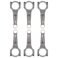 BoostLine Nissan RB Series 121mm 4340 Steel Connecting Rods ARP 2000 Set of 6