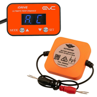 EVC iDrive Throttle Controller + battery monitor orange for Holden Commodore VE 2006 - 2013