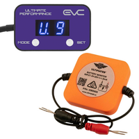 EVC iDrive Throttle Controller + battery monitor purple for Holden Commodore VE 2006 - 2013