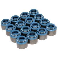 COMP Cams Valve Seal Metal FKM .500 in. Guide Size 3/8 Valve Stem Set of 16