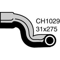 Mackay Rubber Bottom Radiator Hose for Volvo 140 B20 CH1029