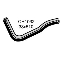 Mackay Rubber Bottom Radiator Hose for Toyota Crown 2.0L: 2M 4M CH1032