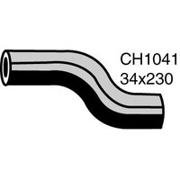 Mackay Rubber Top Radiator Hose for Mazda 808 1.3L CH1041