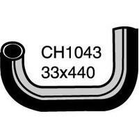 Mackay Rubber Bottom Radiator Hose for Mazda 1300 CH1043