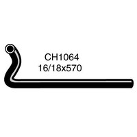 Mackay Rubber Bottom Radiator Hose for Hillman Avenger 12501500 CH1064