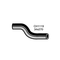 Mackay Rubber Top Radiator Hose for Nissan 200B 810 CH1119