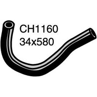 Mackay Rubber Bottom Radiator Hose for Nissan 240C 6Cyl 2.4L CH1160