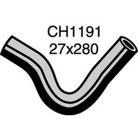 Mackay Rubber Top Radiator Hose for Nissan 120Y B210 CH1191