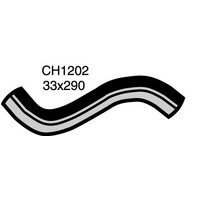 Mackay Rubber Top Radiator Hose for Nissan 240C 6Cyl 2.4L CH1202