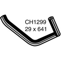 Mackay Rubber bottom radiator hose for Nissan Pulsar 1.4L CH1299