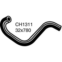 Mackay Rubber Bottom Radiator Hose for Nissan 280ZX CH1311