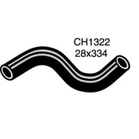 Mackay Rubber Bottom Radiator Hose for Subaru Leone 1600 - 1800 L Ser CH1322