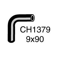 Mackay Rubber Bottom Radiator Hose for Toyota HiAce 18R CH1379