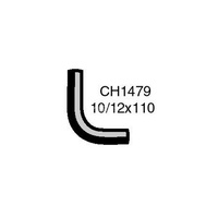 Mackay Rubber Bottom Radiator Hose for Nissan 180B 610 CH1479