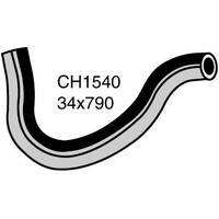 Mackay Rubber Bottom Radiator Hose for Mitsubishi L200 Express 2.0LAs CH1540