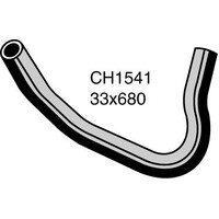 Mackay Rubber Bottom Radiator Hose for Mitsubishi Starion 2.0L - with CH1541