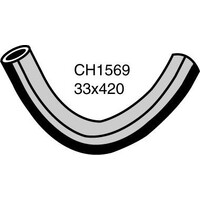 Mackay Rubber Bottom Radiator Hose for Mitsubishi Pajero 2.6L Petrol CH1569