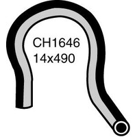 Mackay Rubber Bottom Radiator Hose for Holden 3.8 BUICK V6 OHV 2V CH1646