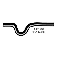 Mackay Rubber Bottom Radiator Hose for Holden Camira 1.6L CH1658