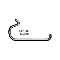 Mackay Rubber Bottom Radiator Hose for Holden Commodore VN VQ VG 5.0L CH1688