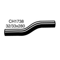 Mackay Rubber Bottom Radiator Hose for Holden Jackaroo 2.3L Petrol CH1738