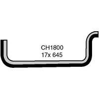 Mackay Rubber Bottom Radiator Hose for Ford Falcon/Fairlane 4.9L MP CH1800