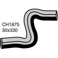 Mackay Rubber Top Radiator Hose for BMW 320i M10B20 8V SOHC CH1875