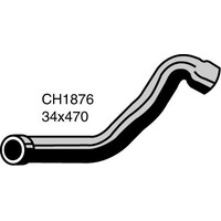 Mackay Rubber Top Radiator Hose for BMW 325i 2.5L CH1876