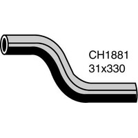 Mackay Rubber top radiator hose for Jaguar XJS 5.3L CH1881