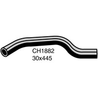 Mackay Rubber Top Radiator Hose for Jaguar XJS 5.3L CH1882