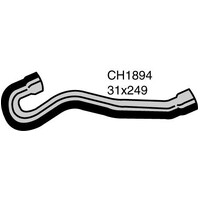 Mackay Rubber Top Radiator Hose for Peugeot 604 CH1894